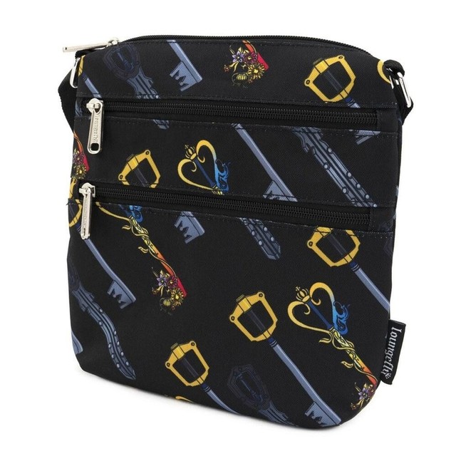 Loungefly Disney Kingdom Hearts Nylon Passport Crossbody Bag Purse eBay
