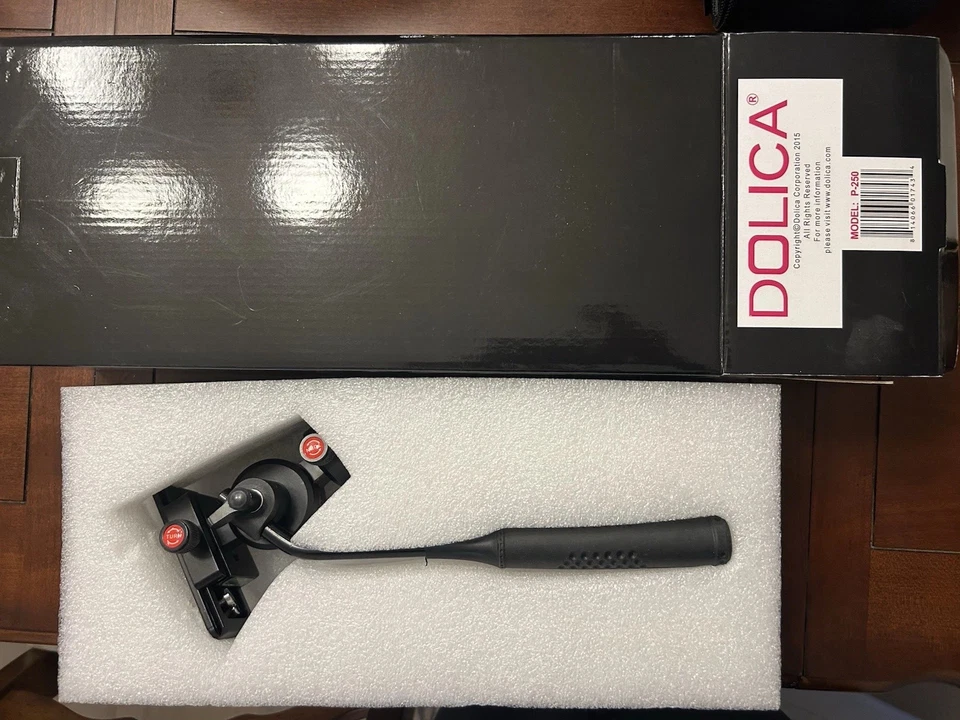 Dolica P250 Pro Level Tripod Ball Head Attachment Compact Design Easy Fit -Black - Image 3 of 3