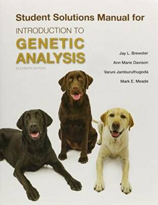 Solutions Manual for Introduction to Genetic Analysis - Paperback - GOOD