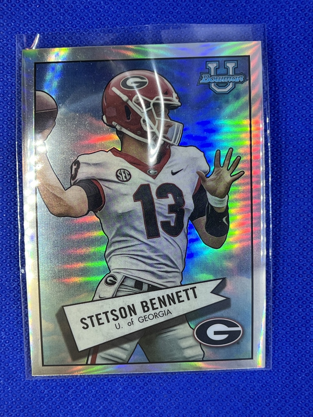 2022 Bowman Chrome University Stetson Bennett 1952 Bowman