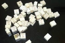 lotto vecchi MATTONCINI originalI LEGO bricks QUADRI  costruzioni gioco toys 