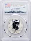 2014 W SILVER KENNEDY 50¢ FIRST STRIKE 50TH ANNIVERSARY SET REV PR69 Low Mintage