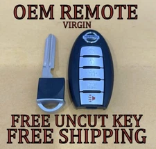 OEM 2018 2019 2020  NISSAN ROGUE REMOTE START SMART KEY REMOTE FOB 285E3-6RR7A