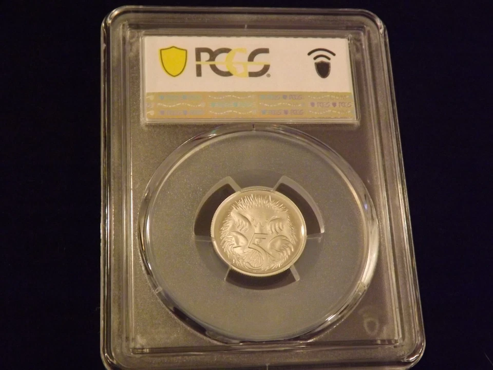 2002     5 C      Australia         PCGS  PR 70 - Image 2 of 2