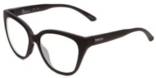 Smith Optics Era Designer Reading Glasses in Matte Black Cateye 55mm