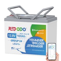 Redodo Lifepo4 100Ah 12V Lithium Batterie Mit Bluetooth + Low Temp Schutz + Bms