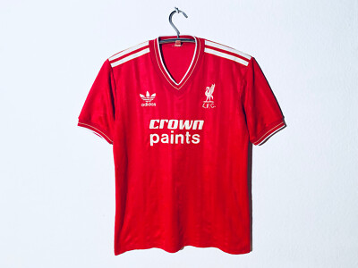Liverpool Adult S Home Football Shirt 1985 1987 Adidas Crown