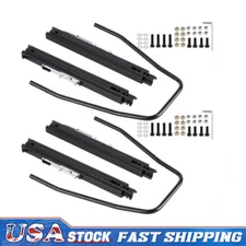 Racewill Seat Slider Seat Mounting Track Assembly Kit For NRG Sparco Universal