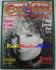 Singer-songwriter 29 BARBRA STREISAND LUCIO DALL GINO PAOLI BEATLES no cd lp dvd mc 