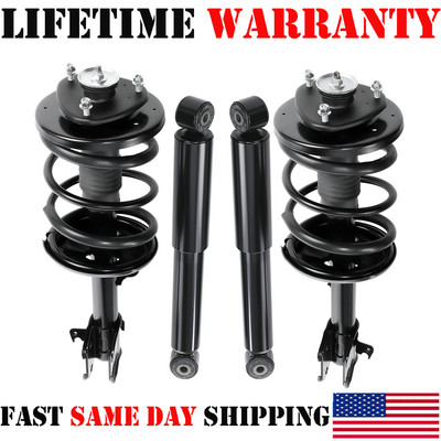 4 Front Struts & Rear Shocks Absorbers Set For 03-08 Honda Pilot 01-02 Acura KY