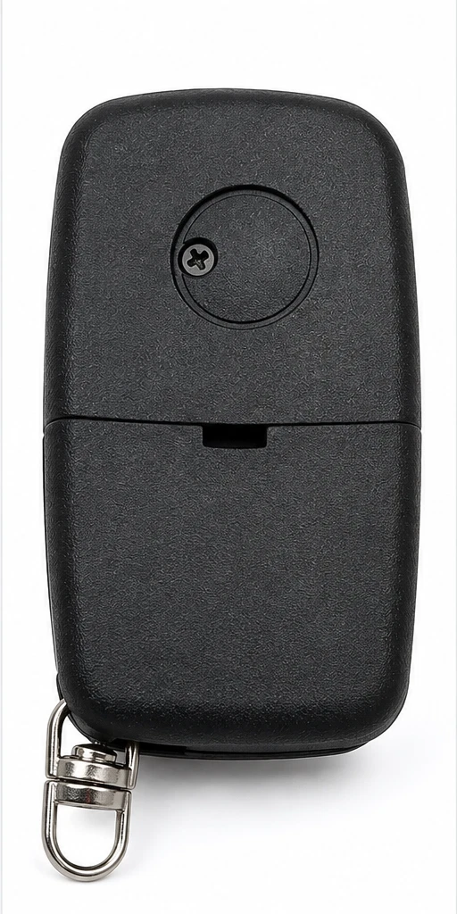 VW Golf MK4 Bora Passat B5 2 button HU66 flip key case — view 3