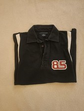 Polo Tommy Hilfiger uomo M vintage sporty 85 navy originale ottime condizioni