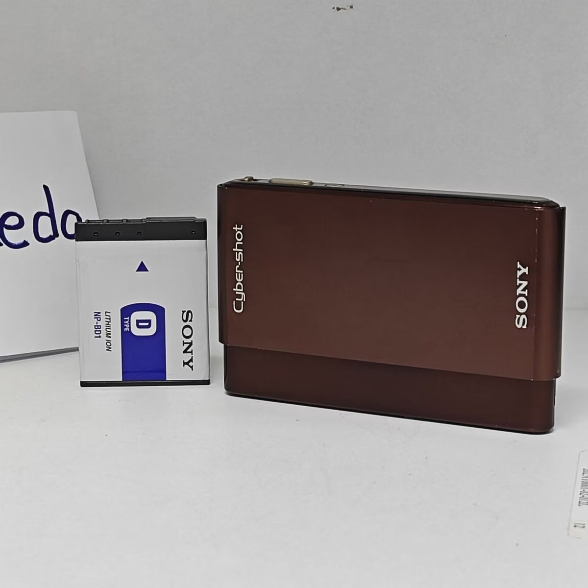 SONY Cyber Shot DSC-T77 10.1MP CCD Vintage Digital Camera Brown | eBay