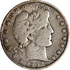 1907-O Barber Half Dollar