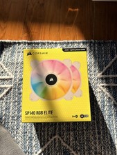CORSAIR iCUE SP140 RGB ELITE Performance PWN 140mm Case Fan - White 2-Pack 