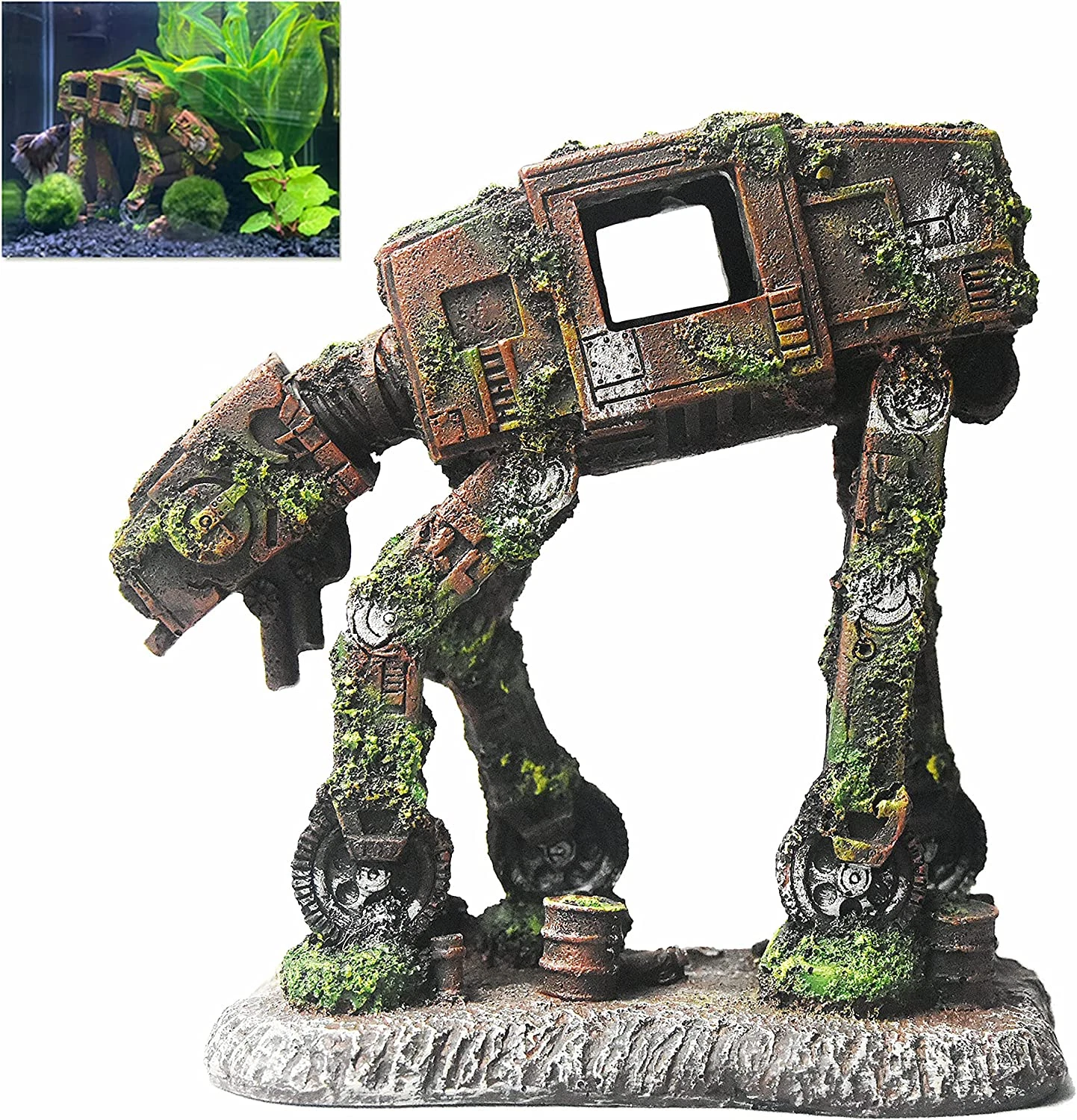 Fish Tank Decorations Star Wars Aquarium Accessories Small to Large Fish Tank Re
Opens in a new wind