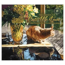 Legacy Publishing Group,  Cats We Love by Sueellen Ross 2026 Wall Calendar, 13.3