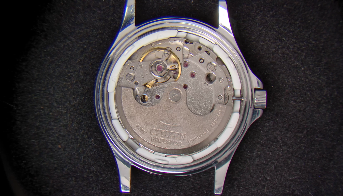 Citizen Eagle 7 Blue Dial Octagonal Men's Automatic Vintage Watch