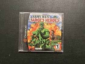 Army Men: Sarge's Heroes (Sega Dreamcast, 2000) CIB Complete Reg Card Tested