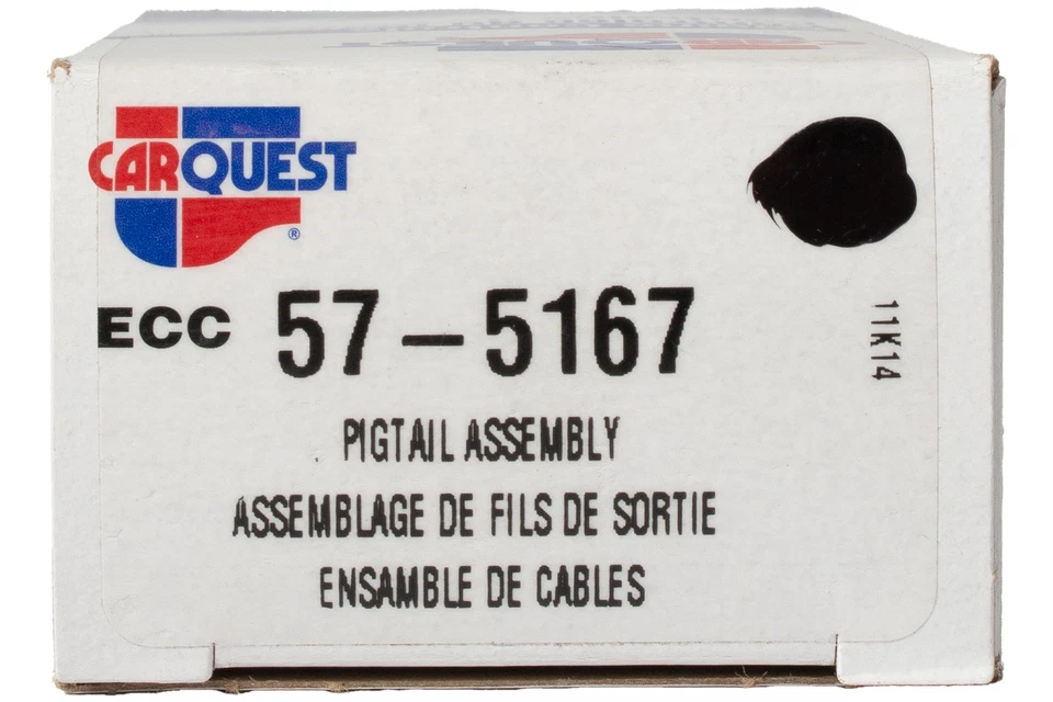 Carquest Blower Motor Resistor Harness Fits 1991-03 Ford Escort Model ID 57-5167 - Image 3 of 4