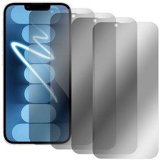 Somikon 4er-Set Schutzfolien aus gehärtetem Glas, iPhone 13 Pro