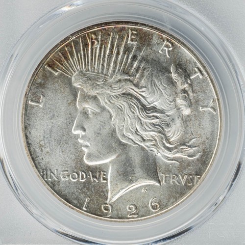 1926-S Dollaro Argento Pace $ MS64 PCGS 950478-3 - Foto 3 di 5