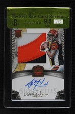2014 Panini Crown Royale Rookie Silhouettes RPS Gold 11/49 AJ McCarron Auto 5o1