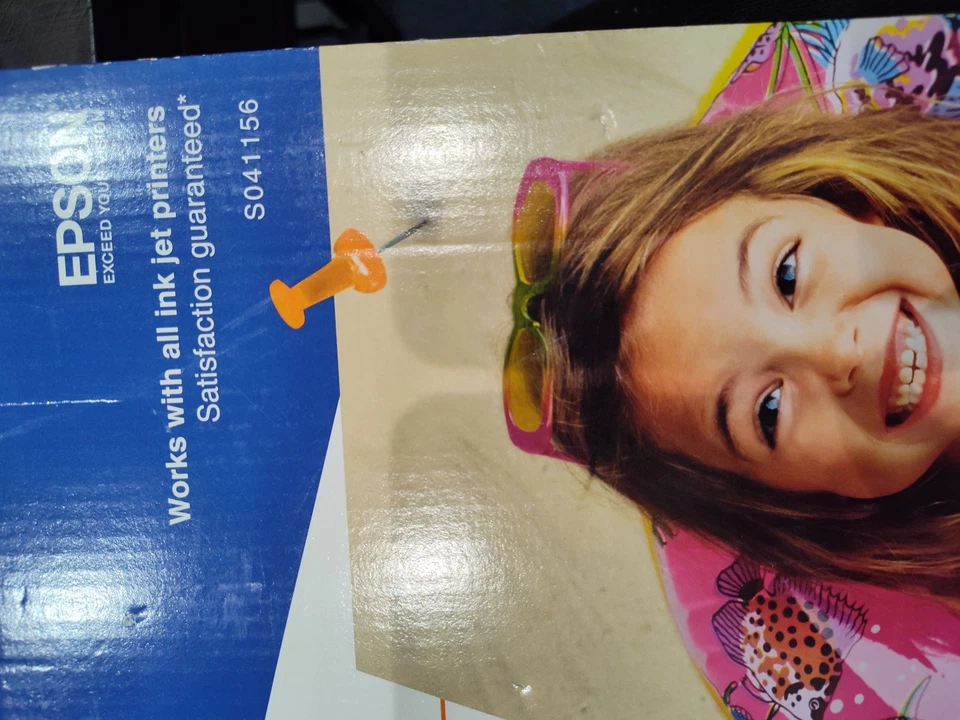 NEW Epson S041156 * 60 lb Photo paper ( 11 x 17 Inch) NEW one Pack of 20 sheets - Image 3 of 4