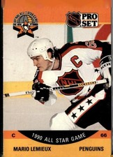 1990-91 Pro Set #362 Mario Lemieux