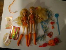 Lot 1 Very Rare Poupée Doll Winx Stella 2004 2005 Magic Pixie Mattel Original