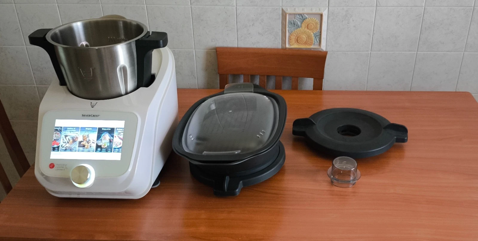 Monsieur Cuisine Connect Silvercrest Food Processor Cooker Wi-Fi Scale Used
Opens in a new window or