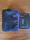 Sony Walkman WM-FX22 AM/FM Cassette Player Vintage Portable Tape Player w/ Case