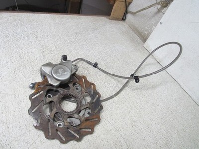 23 LYNX SHREDDER DS 850 TURBO CALIPER BRAKE ROTOR PADS LINE STOCK OEM #0157