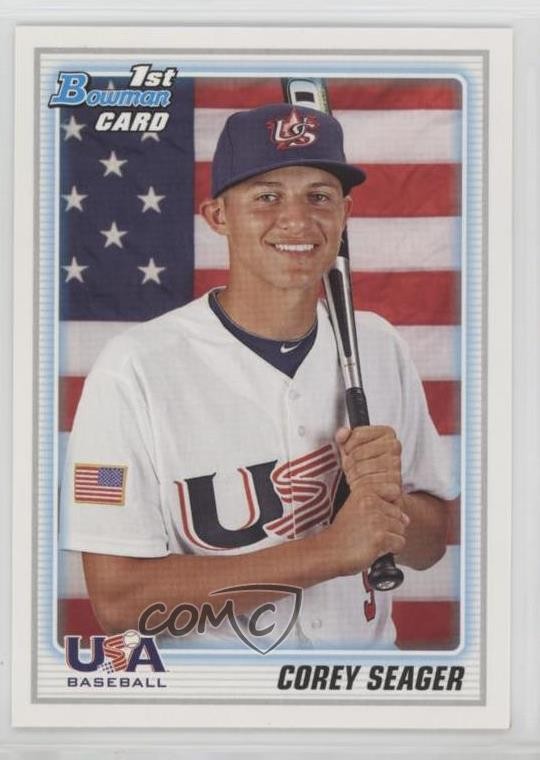 2010 Bowman Draft Draft Picks Corey Seager #BDPP108 0l1