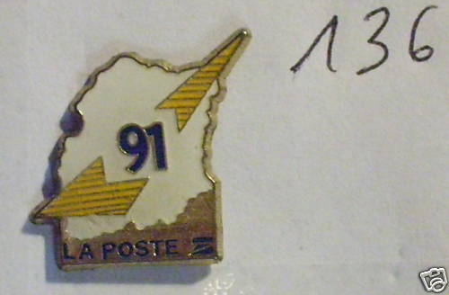 Rare Pins jeux olympiques 1992 La Poste Parcours De La Flamme Olympique 1991 arc de triomphe B260 - Collection