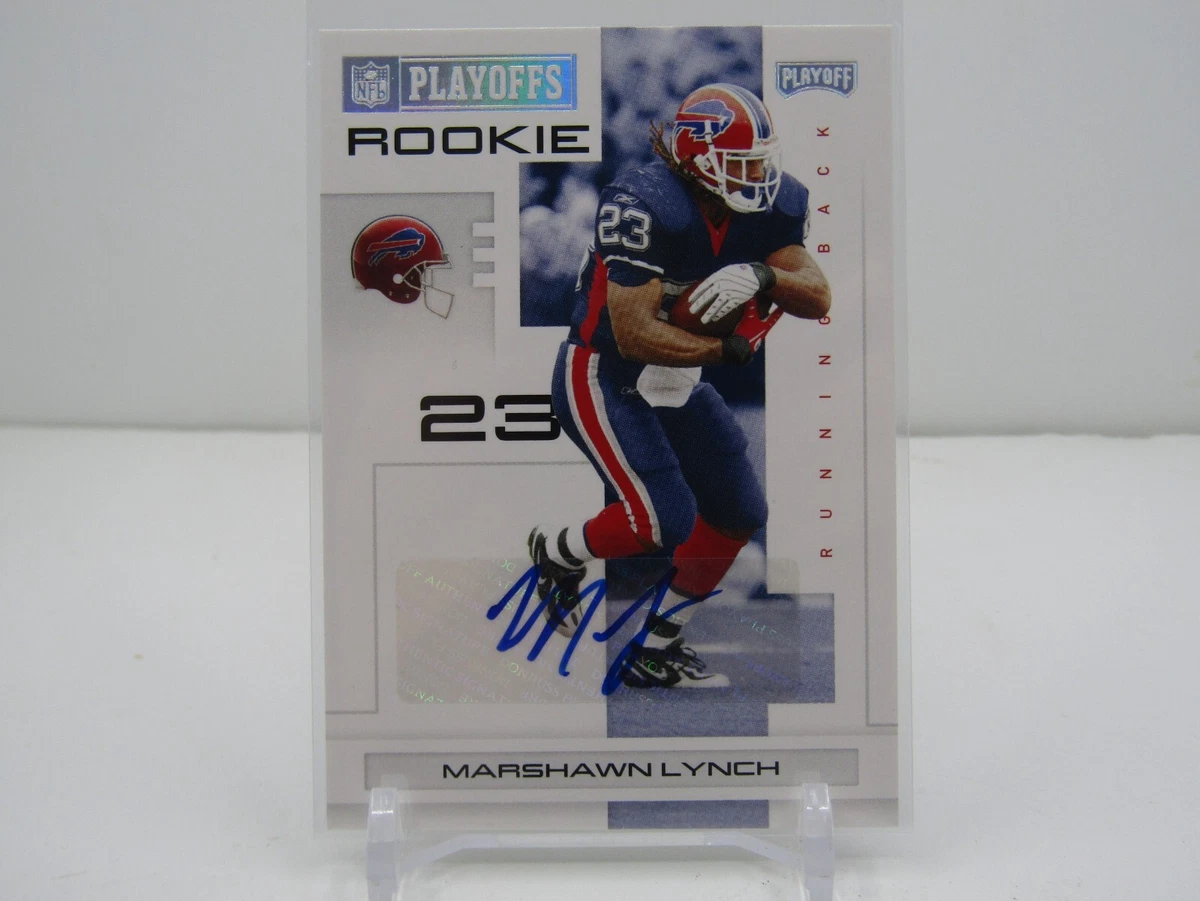 Marshawn Lynch Football Original Autographed Sports Trading Cards