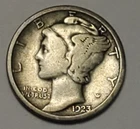#2 Nicer Low Mintage 1923 P Mercury Dime