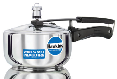 Hawkins Stainless Steel L Pressure Cooker Induction Base Kitchen Cookware 