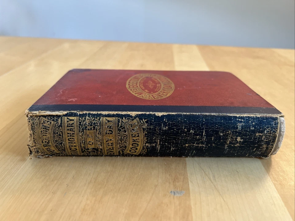 Mrs Beetons Every Day Cookery and Housekeeping Book 1870s Cookbook - Image 3 of 4