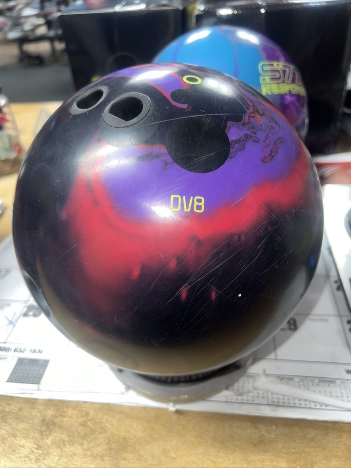 Used 15 Lb DV8 HELLCAT Bowling Ball Used Bowling Balls eBay