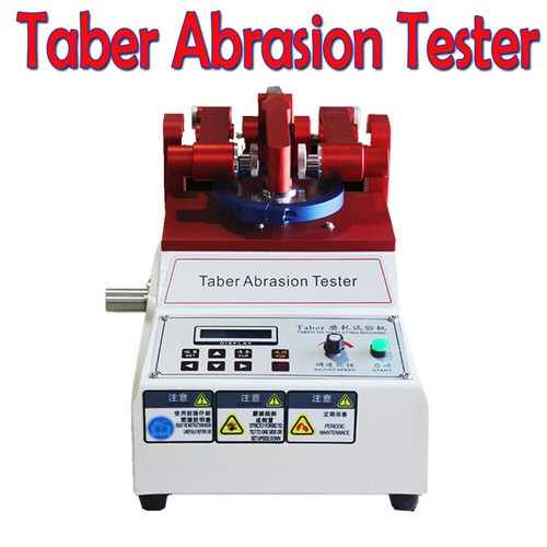 Taber Abraser Abrasion Test Machine Glass Paint Film Abrasion Resistance Tester - Picture 8 of 14