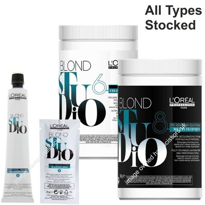 Loreal Studio Bleach Powder Freehand Multi Tech Majimeche All