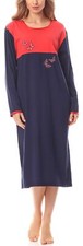 Merry Style Damen Langarm Nachthemd Lange &Auml;rmel oder Kurze &Auml;rmel S-3XL