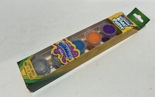 Crayola Washable Kids Paint With Glitter Mix With Paintbrush