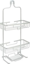NEW Glacier Bay Rustproof Over-the-Shower Caddy in Satin Chrome