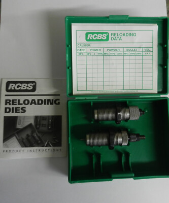 USED;  RCBS Full Length Die Set;  7.92mmx33 Kurz Mauser;  Group G;  56343