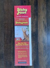 Sticky Paws 24 Strips Stop Cats Destroying Furniture Anti Scratch New Never Used