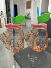 2 FLAMINGO Novelty Glass Drinkware Target