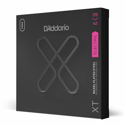 3er-Pack D'Addario XTE0942-3P Elektro vernickelter Stahl superleicht 