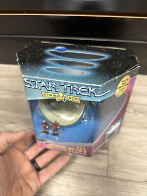 『スタートレック』STRIKE FORCE ３種　エンタープライズ他 STAR TREK Strike Force USS ENTERPRISE NCC-1701-D Ship SEALED